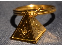Port Key masonic piramida Gold